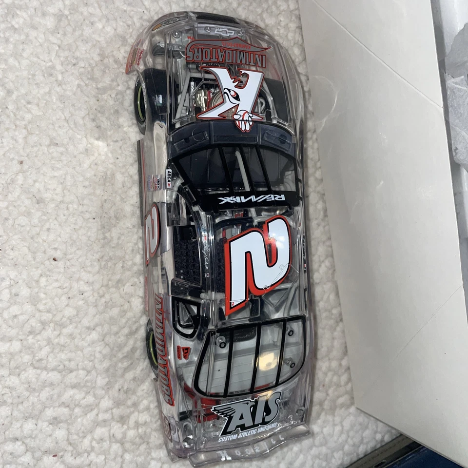 2002 #2 Kerry Earnhardt Kannapolis Intimidators Clear 1/24 acción diecast Foto 3 de 4