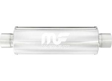 Magnaflow 14419 20 Straight-through 4x4 Round Muffler 3 Inletoutlet Diameter