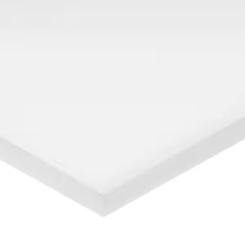 Manufacturer Varies White HDPE HDPE Sheet 72" L x 48" W x 1/4" Thick