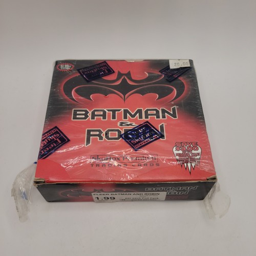 Carte collezionabili premium Batman & Robin Skybox 1997 - 18 confezioni - scatola al dettaglio