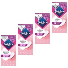 Bodyform Dailies Style Micro Panty Liners - 88 Panty Liners