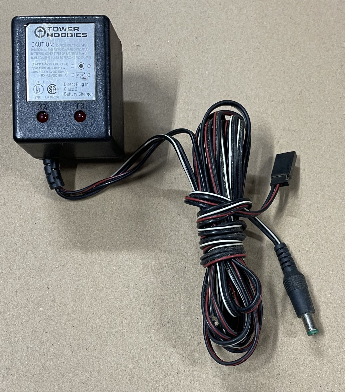 Tower Hobbies Dual AC Wall Charger for Futaba RC Battery Transmitter Radio