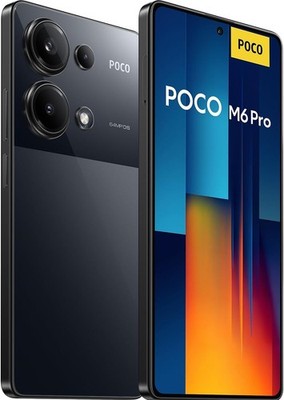 Xiaomi POCO M6 Pro 8/256GB Schwarz + Zubehörpaket - NEU&OVP