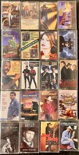 20 VINTAGE 1990's COUNTRY MUSIC CASSETTE TAPES BROOKS McCOY CYRUS JACKSON HANK 