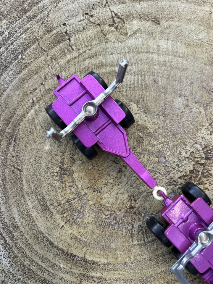 Remolque articulado Matchbox Super Kings Pipe Truck con tubos entrelazados Foto 4 de 4