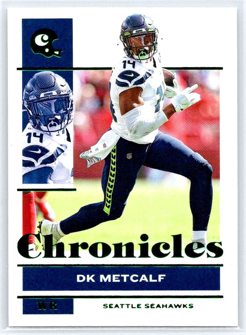 2021 Panini Chronicles #84 DK Metcalf Green
