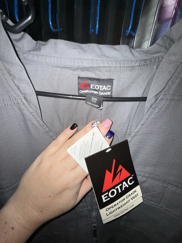 Chaleco Eotac Oculto Llevar Discreto Táctico Operador Grado Hombres’s Talla XL NUEVO Foto 3 de 3