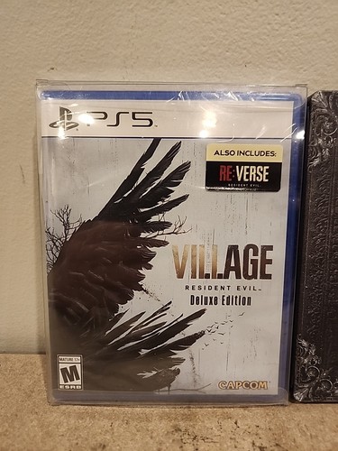 Resident Evil Village - Edizione Deluxe PS5 Playstation 5 NUOVO SIGILLATO + Steelbook - Foto 2 di 8