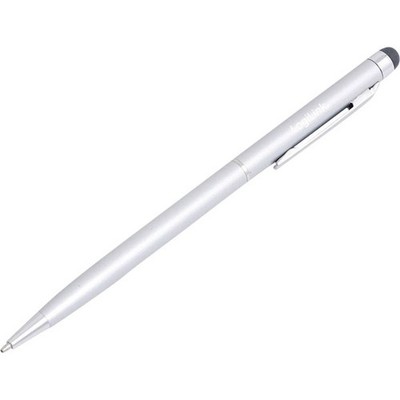 LogiLink AA0041 Touchpen mit Kugelschreiber Silber