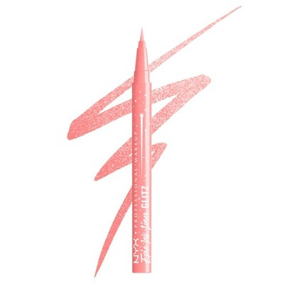 Eyeliner NYX Epic Ink wasserfest rosa Glitzer 1 ml Makeup Kosmetik