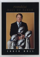 1993 Pinnacle Hall of Famer Chuck Noll #354 HOF 0w7