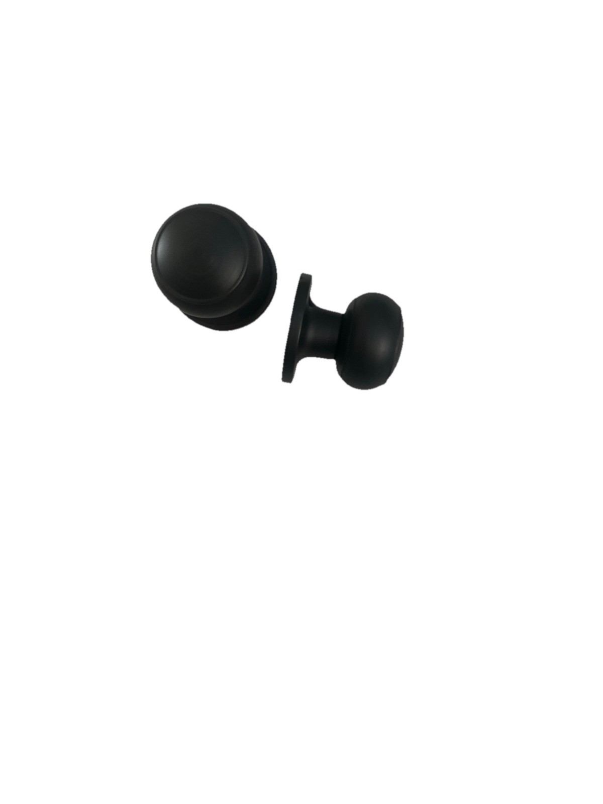 Hall & Closet Tubular Passage Lockset. Brushed Dark Metal