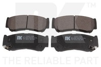 Bremsbelagsatz Scheibenbremse NK 223428 FüR FÉ Hyundai Santa CM 2 SUV Crdi 4X4