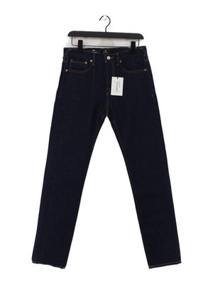 Paul Smith Herren Jeans W 30 in Blau 100% Baumwolle Straight Neu Mit Etikett