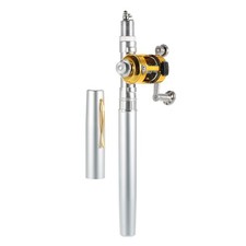 �Fishing Rod Reel Combo Set Mini Telescopic Portable Pocket Pen Fishing Rod Pole