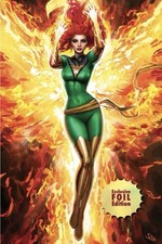 [FOIL] Phoenix #1 SDCC 2024 Exclusive Virgin Variant Nathan Szerdy, Green Suit