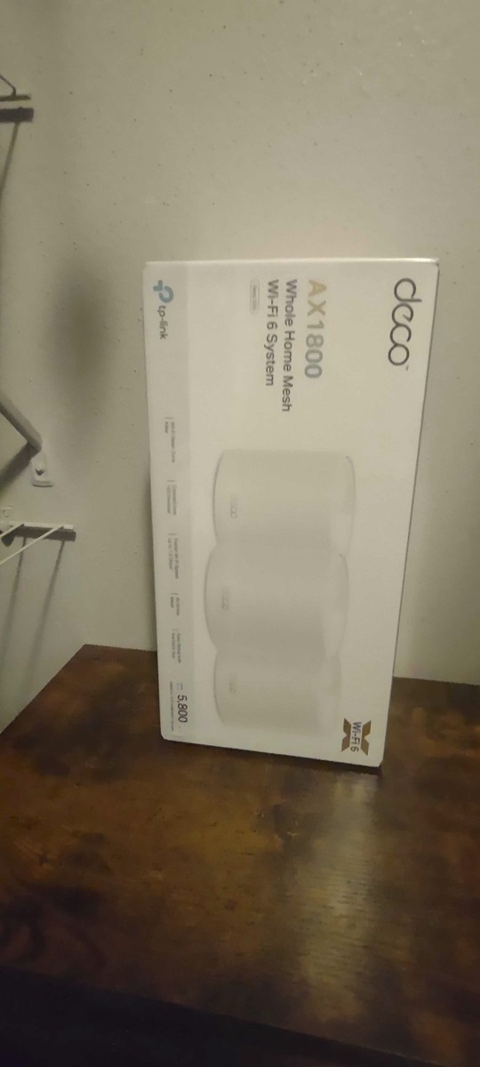 TP-LINK Deco X60 AX3000 Whole Home Mesh Wi-Fi System - 3 Pack for