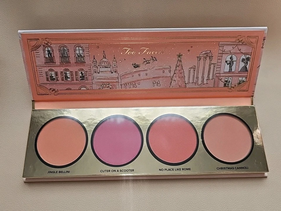 Too Faced Christmas in Rome Blush Palette Limited Edition NWOB (B91) - Image 3 of 4