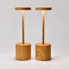 Rechargeable Cordless Table Lamp,LED 5000mAh Battery Operated Desk Lamp Outdo...