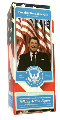 Toy Presidents 2003 Talking RONALD REAGAN 12'' Action Figure Limited Edition VTG