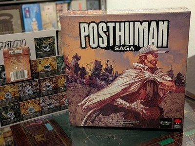 POSTHUMAN SAGA neu, in Folie + 2 Mini Erweiterungen SIEDLUNGEN & AUSGESTOSSENER