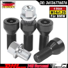 Radschraubensicherungen M14x1,25 m. Felgenschlösser 36136776076 Für BMW X3/4/5