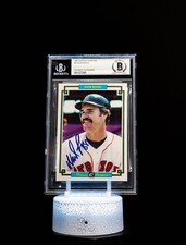Wade Boggs 1984 Donruss Champions Oversized Card Autographed / BGS Authentic