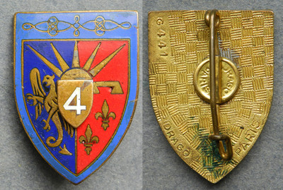 4. HUSARENREGIMENT, ROT RECHTS ABC - DRAGO PARIS 441