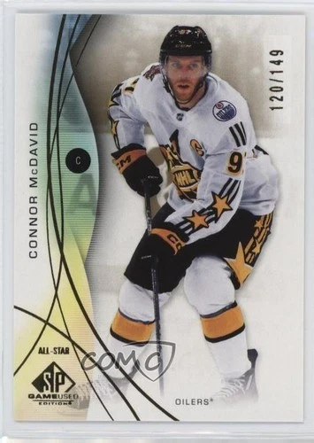 2024-25 Upper Deck SP Game Used All-Stars Gold 120/149 Connor McDavid #154