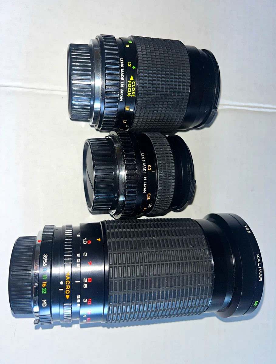 Minolta MD 85mm Focal Camera Lenses for sale - eBay
