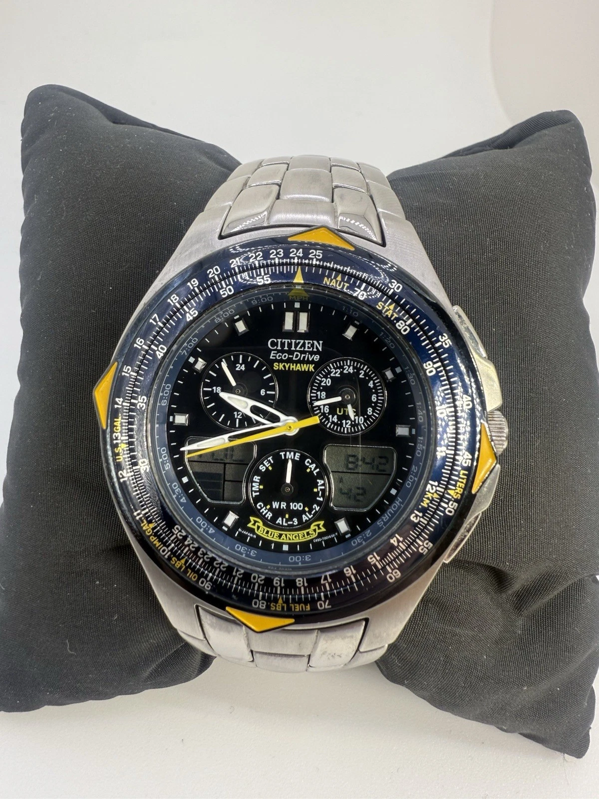 Citizen Eco-Drive Blue Angels Skyhawk Men's Watch