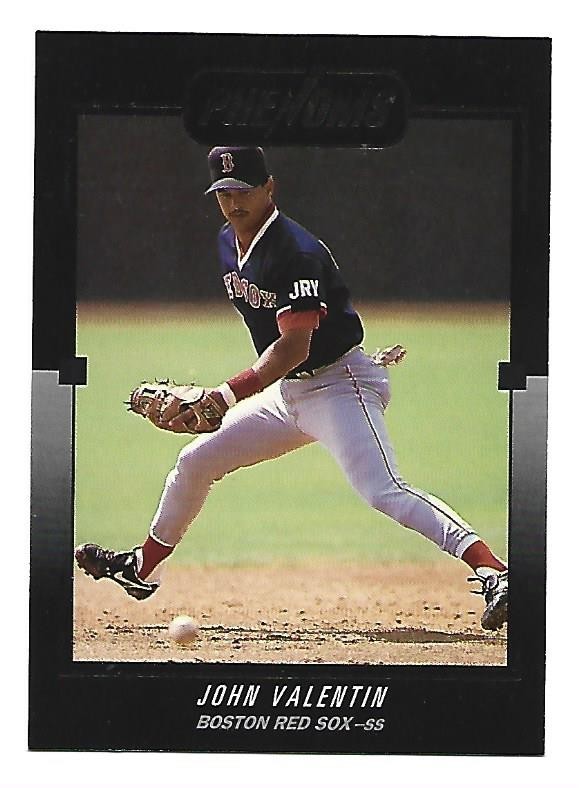 1992 Donruss Rookie Phenoms  #BC-19  JOHN VALENTIN  ~  Red Sox