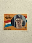 2017 Topps Archives Aaron Judge Rookie Star Card # RS-9 New York Yankees