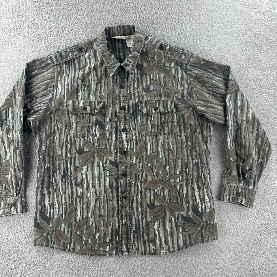 Camisa De Colección Paredes Para Hombres XL Alta Realtree Camuflaje Hecha en EE. UU. Caza Abotonada Foto 2 de 4