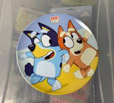 Bluey Melamine Plate Bluey Bingo Kids Dining Plate Dish