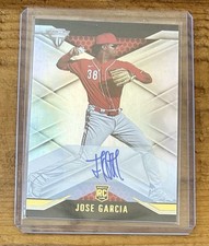 Jose Garcia Autograph Auto RC Rookie Titanium 2021 #5