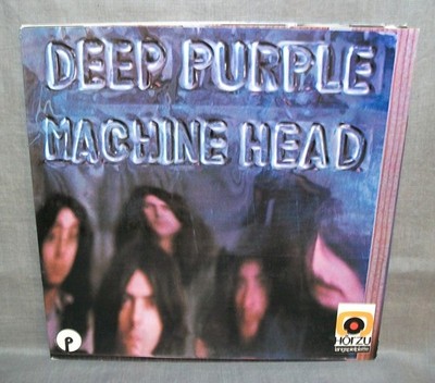 1972 Deep Purple Machine Head Album LP Made In Germany VG Condition