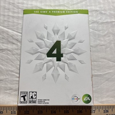 Sims 4 Premium Edition PC Complete in Box Creators Guide Rated T Preowned