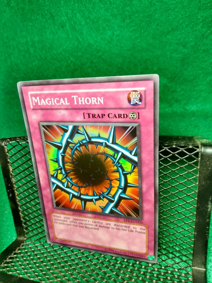 Yugioh - Magical Thorn - TP5-EN003 Super Rare - Tournament Pack 5 - NM Condition - Image 2 of 4