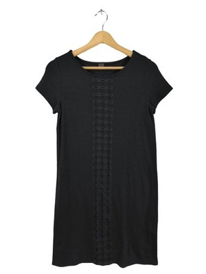 SELECTION BY S.OLIVER Kurzarmkleid Damen Kleid Gr. DE 36 schwarz Casual-Look