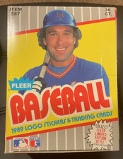 1989 FLEER BASEBALL NEW WAX BOX - POSSIBLE KEN GRIFFEY JR/ FREE BILL RIPKEN INCL