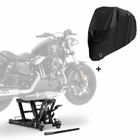 HebebüHne LB + Abdeckplane XL FüR Triumph Bonneville Bobber / Black