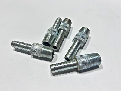 (5) STC1 DIXON Steel Value King Combo Nipple 1/2'' Male NPT x 1/2'' Hose Barb