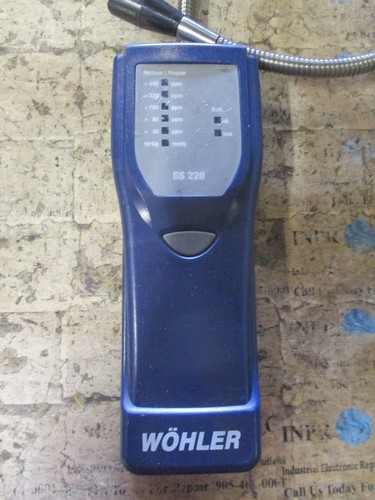 Wohler GS220 Gaslecksuchgerät Überwachungsgerät Wohler GS220 Sniffer *geprüft* - Bild 3 von 7
