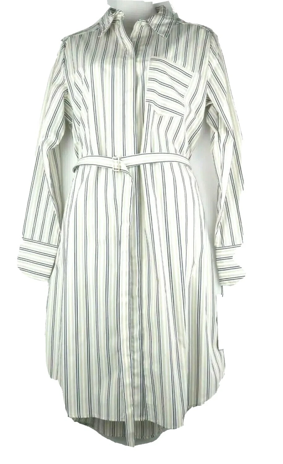 Calvin Klein Long Sleeve Striped Dresses for Women