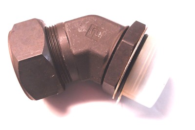 NEW PARKER STRAIGHT THREAD 45 ELBOW V5BU-S
