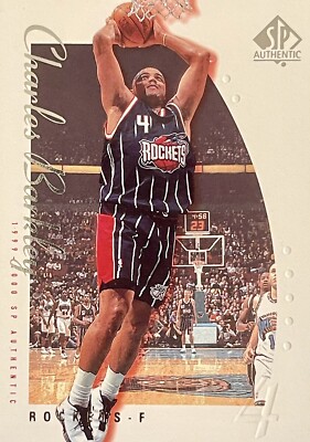 1999-00 SP Authentic CHARLES BARKLEY Houston Rockets
