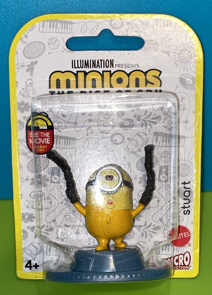 Minions: The Rise of Gru STUART Nunchucks Figure GMJ61 BNIB Despicable Me