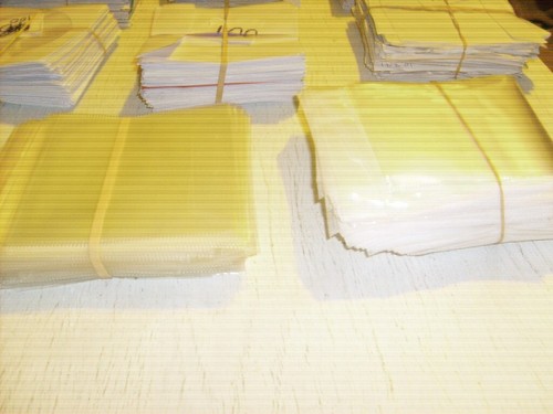 OVER 1250 USED DISC SLEEVES...PAPER/PLASTIC/ETC...USED ,AS IS...LOT# 1 - Zdjęcie 5 z 5