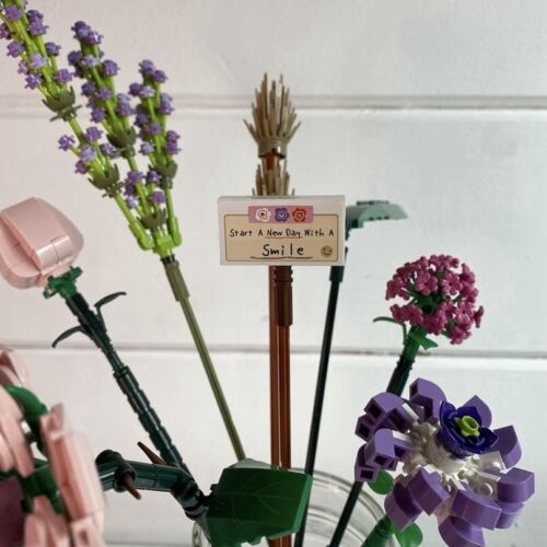 LOZ mini Blocks Kids Building Toys Flowers Girls Women Holiday Gift Home Decor - Picture 3 of 4